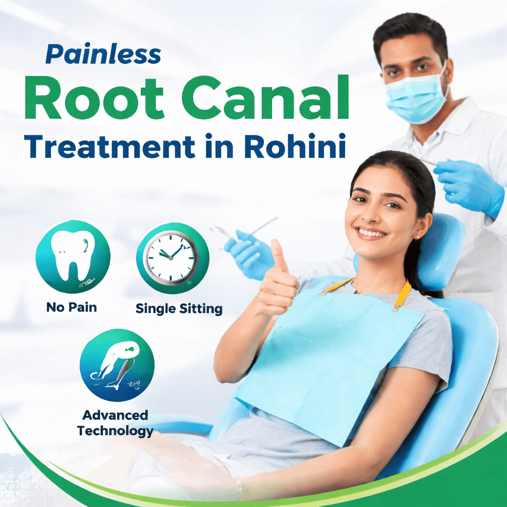 Painless Root Canal Treatment in Rohini: Is It Really Pain-Free?