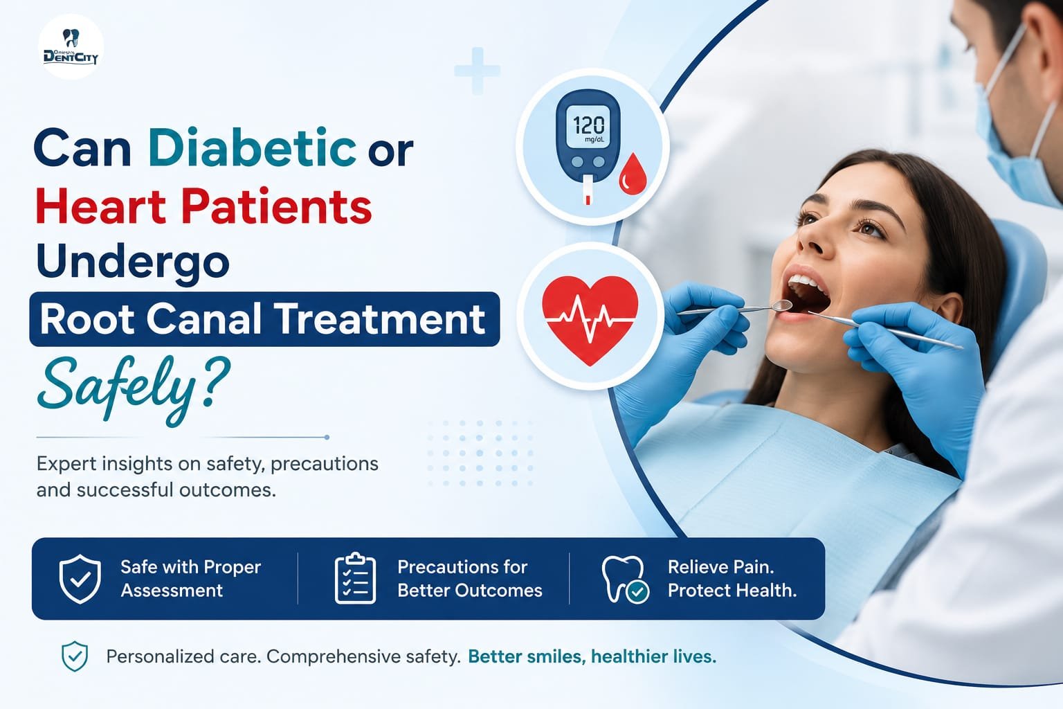 Can Diabetic or Heart Patients Undergo Root Canal Treatment Safely?