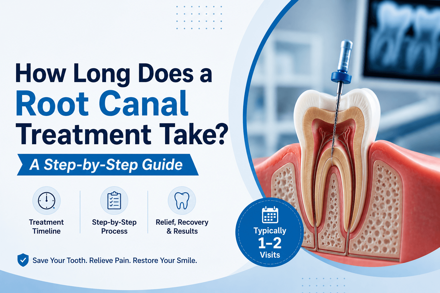 How Long Does a Root Canal Treatment Take? A Step-by-Step Guide